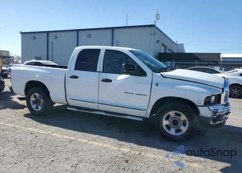 2004 Dodge Ram 2500 St from USA, damaged, VIN 3D7KA28CX4G192597